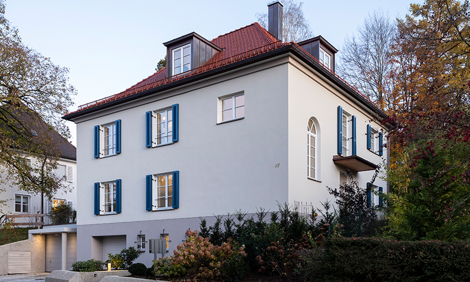 Haus Lessingstraße, Kempten, Frontansicht